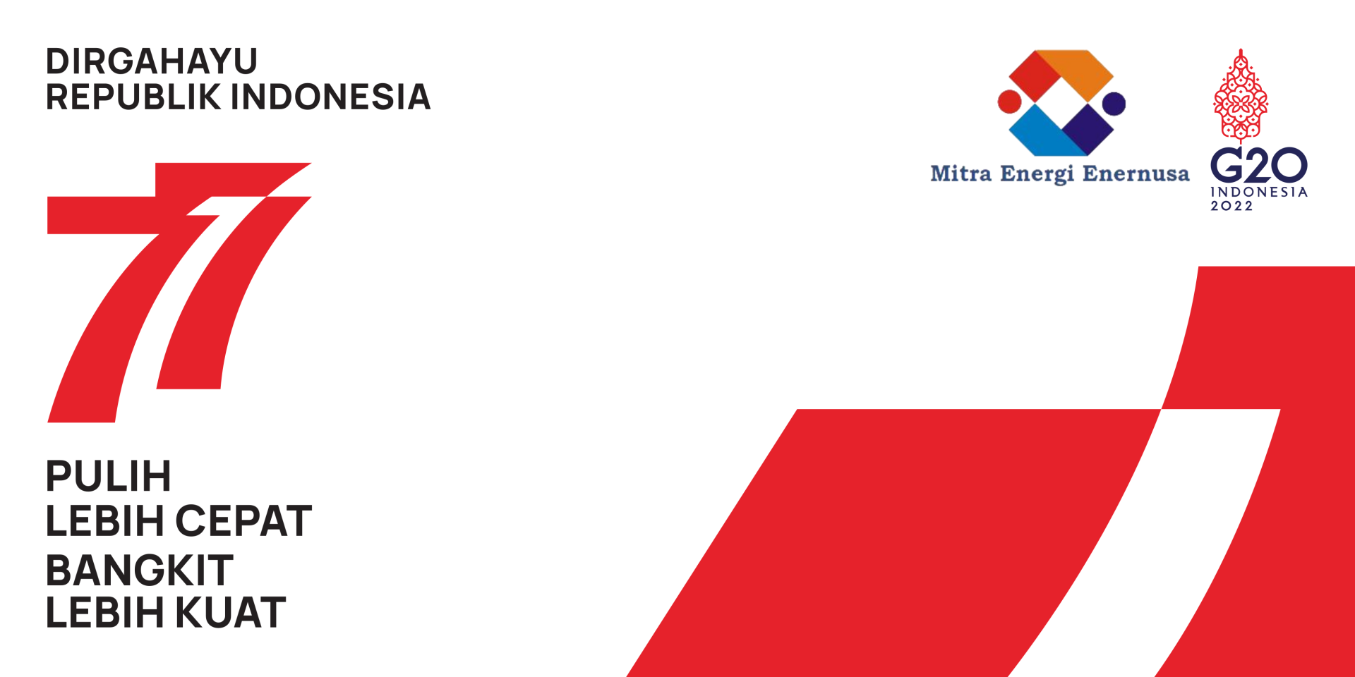 Banner HUT RI yang Ke-77 part 6